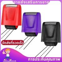 ราคา 3 ชิ้น Dashed Handwriting Lines Practice Roller Stamp Self Inking Line Rolling Stamps สีแดง สีดํา coolmall123th (54405890127)