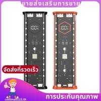 ราคา 21700 DIY Power Bank กรณีรองรับ 4x21700 แบตเตอรี่ PD20W Powerbank กรณีหน้าจอ LED โปร่งใสแบตเตอรี่ Storage Shell coolmall123th (28073613082)