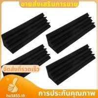 ราคา 4 ชิ้น Acoustic Panels Studio Acoustic Soundproof Foam Sound Treatment Trap Corner แผงเสียงWedges 12X48 ซม hu5855th (56854271680)