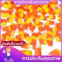ราคา 50 PCS ฮาโลวีนเรซิ่น Candy Corn As Shown เรซิ่นฤดูใบไม้ร่วง Faux ข้าวโพดปลอม Scrapbooking Embellishments hzsyykjth (41379461297)