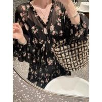 ราคา กระโปรงยาวสำหรับวันหยุด สไตล์นางฟ้า พิมพ์ลายดอกไม้ ผ้าครีมกันแดดสีขาวยอดนิยม (40679664005)