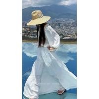 ราคา เสื้อเชิ๊ตผ้าฝ้ายผสมไหม สไตล์โรแมนติกฝรั่งเศส ลายปักลูกไม้น่ารัก (40879221712)