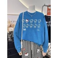 ราคา ลดราคา 50 เสื้อยืดปักลายคิตตี้ สำหรับฤดูฝนถึงฤดูหนาว ไซส์ใหญ่ สวมใส่ง่าย (42127324042)