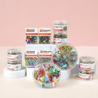 ราคา Four in One สํานักงานผสมสีกล่องคลิปหนีบกระดาษ Pushpin Ticket คลิป Silver Barrel Pin E6XD (41669427438)