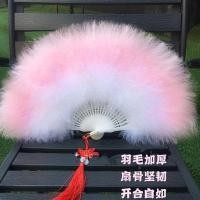 ราคา พัดลมพับ Cheongsam Catwalk Dance พัดลมขนนกโบราณ Hanfu หญิงพัดลมขนนกประสิทธิภาพ Super Fairy GYKK (45707482654)