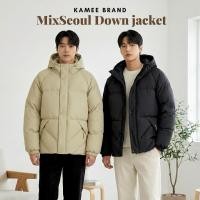 ราคา Kamee MixSeoul down jacket เสื้อขนเป็ดกันหนาว 10 องศาผ้ากันหิมะ (53705541856)