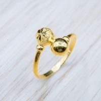 ราคา YHLG แหวนทองแท้ตุ้มไขว้ น้ำหนักครึ่งสลึง ผ่อนได้ (4043188515)