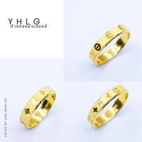 ราคา YHLG แหวนทองแฟชั่นเลเซอร์ น้ำหนักครึ่งสลึง มาตรฐานทองเยาวราช (21695363947)