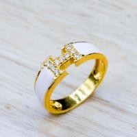 ราคา YHLG แหวนทองแท้ luxury ring ลงยา มี2แบบ น้ำหนักหนึ่งสลึง ผ่อนได้ (8730826233)