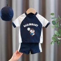 ราคา ชุดว่ายน้ำสองชิ้นสำหรับเด็ก ฤดูร้อน สไตล์เกาหลี สำหรับเด็กผู้ชาย ชุดว่ายน้ำแห้งเร็วสำหรับวันหยุด ชุดว่ายน้ำการ์ตูนสำหรับเด็กเล็ก (26878888204)