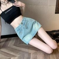 ราคา DaDuHey2026 American Style Retro Summer New Plus Size Skirt Plump Girls High Waist Slimming Small Preppy Style A Line Pleated Skirt (15298926447)