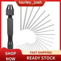 ราคา harley josh Micro Drill Bit Set Micro Drill Bits Pin Vise Hand Drill (45956128706)