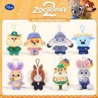ราคา ของแท้ Disney Crazy Animal City 2 จี้ตุ๊กตา Judy กระต่าย Nick Fox ตุ๊กตาภาพยนตร์สไตล์เดียวกันน่ารักสนุกจี้กระเป๋าแฟชั่นพวงกุญแจ (50154924479)