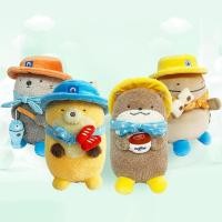 ราคา ของแท้ Langmeng Qimeng Camping Picnic Plush Big Pepper Fish Sea Otter Fox ตุ๊กตากลางแจ้ง Healing ตุ๊กตา Creative Desktop ตกแต่ง Mori Series ของขวัญ นากทะเล นาก ฟ็อกซ์ ดีไซน์น่ารักอบอุ่น เหมาะเป็นเพื่อ