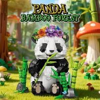 ราคา ไม้ไผ่ป่าใหญ่แพนด้าปริศนาความยากสูงประกอบอาคารบล็อกแพนด้าสัตว์น่ารักสามมิติรุ่นเด็กผู้ใหญ่บีบอัดของเล่นทํามือสร้างสรรค์คอลเลกชันของขวัญ (56054942452)