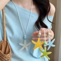 ราคา สร้อยคอปลาดาวเรซิ่น Boho สำหรับผู้หญิง พร้อมจี้ สวยงามสำหรับทะเลและสวมใส่ประจำวัน (26394491110)