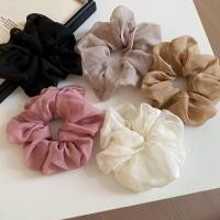 ราคา สไตล์ใหม่ผูกผมตาข่ายฟองลําไส้ใหญ่ผูกผมสีทึบเรียบง่ายสาวเชือกผูกผมที่คาดผม (26006482817)