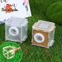 ราคา HomeHepler อะคริลิโปร่งใสสูง Ant กิจกรรมพื้นที่หลอดทดลองการเชื่อมต่อ Nest DIY Ant Farm Feeding Box 15 18mm Calibre Test Tube Nest ใหม่ (56656187637)