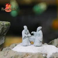 ราคา HomeHepler จีนผู้สูงอายุเล่นรูปปั้นหมากรุก Miniature ภูมิทัศน์ตกแต่ง Miniature คนบอนไซ Roery Aquariums เครื่องประดับใหม่ (55856286757)