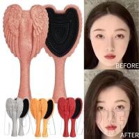 ราคา Nova Market หวีผม Anti Knot แบบมืออาชีพ Matte Angel Wing Shaped นวดหนังศีรษะหวีเครื่องมือทําผม (57655885785)