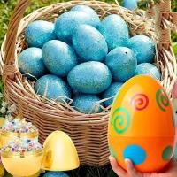 ราคา ลูกอมพลาสติกกลวงรีฟิลตุ๊กตาขนาดเล็กบรรจุไข่อีสเตอร์ ปาร์ตี้วันหยุดเด็กของขวัญเซอร์ไพรส์ตกแต่งไข่ที่มีสีสัน (53257039300)