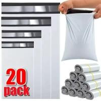 ราคา Mailers การจัดส่งแบบมีกาวในตัวสีขาว กระเป๋า Poly Courier จํานวนมาก Sealable บรรจุภัณฑ์ไปรษณีย์ที่ทนต่อการฉีกขาด (42177769088)