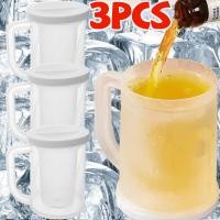 ราคา แก้วเก็บความเย็นอย่างรวดเร็วของเหลวสร้างสรรค์ความจุขนาดใหญ่ 200 มล ถ้วยเบียร์วิสกี้โปร่งใสสองชั้น (40724670028)