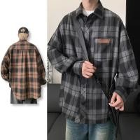 ราคา PannoFluxus เสื้อลายสก๊อตผู้ชาย American high end ญี่ปุ่นย้อนยุคเสื้อลายสไตล์เป็นกลาง (28984026166)