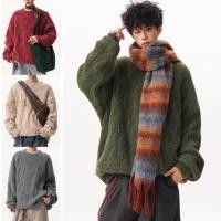 ราคา PannoFluxus เสื้อไหมพรม unisex สไตล์ญี่ปุ่น Harajuku (57250748219)