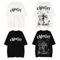 ราคา PannoFluxus เสื้อยืดแขนสั้นสไตล์ญี่ปุ่น Harajuku สำหรับท่านชายและหญิง (52254515115)