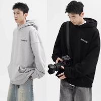 ราคา เสื้อสเวตเชิ้ตมีฮู้ดผู้ชาย PannoFluxus สไตล์เกาหลี ทรงหลวม สำหรับสวมใส่สบายๆ (29942916194)