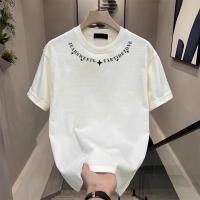 ราคา แขนสั้นฤดูร้อนแบรนด์แฟชั่นอเมริกันหลวมกระชับผ้าฝ้ายแท้เสื้อยืดผู้ชาย (29481426364)
