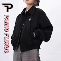 ราคา Pannofluxus เสื้อแจ็คเก็ตผู้ชาย American street เทรนด์แฟชั่น niche design เสื้อแจ็คเก็ตเบสบอล (28913759551)