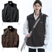 ราคา Pannofluxus เสื้อกั๊กผู้ชาย American High Street คุณภาพสูงสไตล์เป็นกลางสไตล์เกาหลีเสื้อกั๊กสไตล์ทํางาน (26331233509)