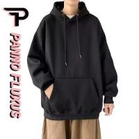 ราคา PannoFluxus เสื้อกันหนาวมีฮู้ดสีทึบแขนยาวสำหรับฤดูใบไม้ผลิและฤดูใบไม้ร่วงของเด็กผู้ชายในเสื้อโค้ททรงหลวมผ้าฝ้ายแท้ (22251192972)