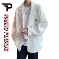 ราคา PannoFluxus เสื้อแจ็คเก็ตลำลองผู้ชายวาฟเฟิลสไตล์ฮ่องกงสีทึบเสื้อแจ็คเก็ตแฟชั่นแนวเกาหลีระดับไฮเอนด์ (18561164188)