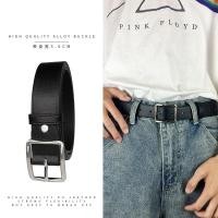 ราคา PannoFluxus COD เข็มขัดแฟชั่นเรียบง่ายแนวโน้มบุคลิกภาพ unisex เข็มขัดนักเรียนเวอร์ชั่นเกาหลีเข็มขัดทน (18327484125)