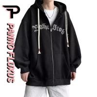 ราคา PannoFluxus เสื้อสเวตเตอร์มีฮู้ดทรงหลวมเทรนด์แฟชั่นใหม่สำหรับวัยรุ่นผ้าฟลีซของผู้ชาย (16195481689)
