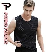 ราคา PannoFluxus เสื้อกั๊กแฟชั่นเรียบง่ายของผู้ชายในฤดูร้อนเสื้อกั๊กกีฬาบางระบายอากาศได้ (12889697496)