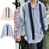 ราคา PannoFluxus เสื้อเชิ้ตแขนยาวผ้าฝ้ายและลินินหยาบ ลายย้อนยุคญี่ปุ่น เหมาะทั้งผู้ชายและผู้หญิง (51551800478)