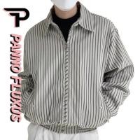 ราคา Pannofluxus เสื้อแจ็คเก็ตผู้ชายญี่ปุ่นย้อนยุคหลวมสบายๆลายออกแบบเสื้อแจ็คเก็ตสไตล์เกาหลีเย็น (28910066951)
