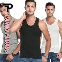 ราคา PannoFluxus เสื้อแขนกุดผู้ชาย ฤดูร้อนผู้ชายแขนกุดแฟชั่นแขนสั้นบางฟิตเนสกีฬาเสื้อยืดคอกลมสีทึบสลิมฟิต เสื้อแขนกุด (16060799742)