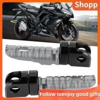 ราคา Shopp Shopp ที่วางเท้าสำหรับ Kawasaki Ninja Z125 Z900 Yctze คู่หมุดเท้าหน้าอลูมิเนียมสีดำแป้นเหยียบ Fit PRO Z250 SL Z400 (50350656126)