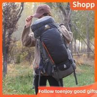 ราคา Shopp Shopp 65L กระเป๋าเป้เดินป่ากันน้ำกลางแจ้งกีฬากระเป๋าเดินทางสำหรับผู้ชายผู้หญิงตั้งแคมป์เดินป่าสำหรับการเดินทาง (49607919005)