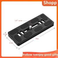 ราคา Shopp Shopp Andoer PU 70 70mm Quick Release QR Plate Fit Arca Swiss สำหรับขาตั้งกล้อง (48957923955)