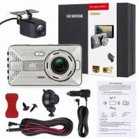 ราคา กล้องติดรถ X20MAX 4K WIFI จอทัชสกรีน4 กล้องหน้า4K กล้องหลัง1080P (29424848784)