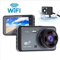 ราคา กล้องติดรถยนต์ รุ่น Y16wiFi กล้องหน้า กล้องหลัง (23881961657)