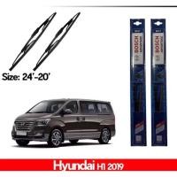 ราคา ใบปัดน้ำฝน ที่ปัดน้ำฝน ใบปัด BOSCH Hyundai H1 2008 2012 2019 ของแท้ 100 24 20 (25095479710)