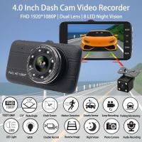 ราคา T657กล้องติดรถยนต์หน้า หลัง รุ่น Full HD 1080P จอ 4 นิ้ว (5245517774)