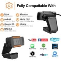 ราคา กล้องเว็บแคม กล้องคอมพิวเตอร์ มีไมโครโฟนในตัว FULL HD1080p (3236548614)